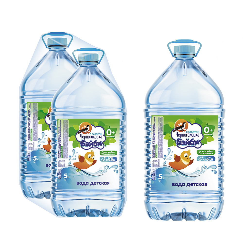 Вода питьевая детская ЧЕРНОГОЛОВКА Бэйби 5,0 л