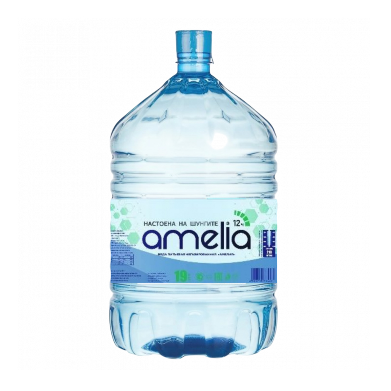 Вода АMELIA ШУНГИТ, одноразовая тара 19 л