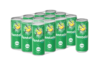  Лимонад FANTOLA "Lime" 0,33 л, газ, ж/б 0,33 литра