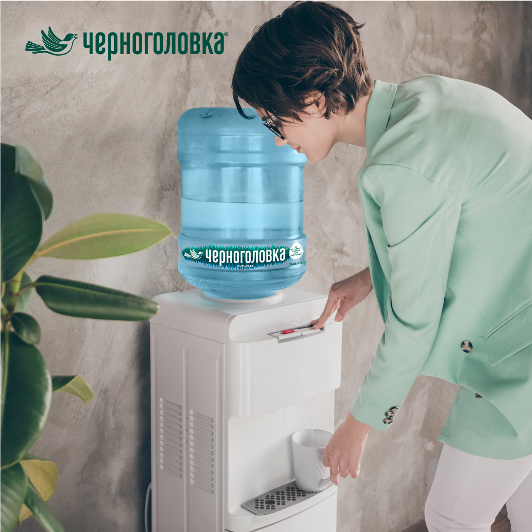 Вода питьевая ЧЕРНОГОЛОВКА 19 л