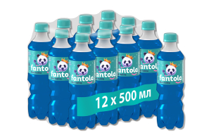  Лимонад  FANTOLA  "Blue malina", 0,5л, пэт 0,5 литра
