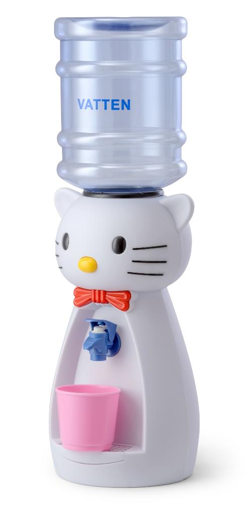 Кулер детский Vatten Кошка Белая