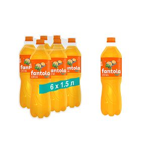 Лимонад FANTOLA (Фантола) Citrus 1,5 л, газ, ПЭТ