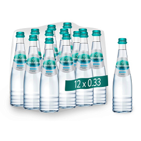 Вода питьевая минеральная ЧЕРНОГОЛОВКА 0,33 л, без газа, стекло