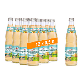 Лимонад ЧЕРНОГОЛОВКА Дюшес 0,5 л, газ, стекло