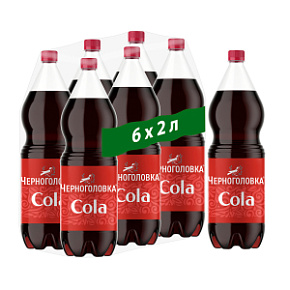 ЧЕРНОГОЛОВКА Кола 2 л, газ, ПЭТ