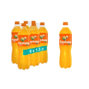  Лимонад FANTOLA (Фантола) Citrus 1,5 л, газ, ПЭТ 