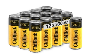  Тоник газированный «ChillOut Premium English Tonic» 0,33 л, ж/б 0,33 литра 